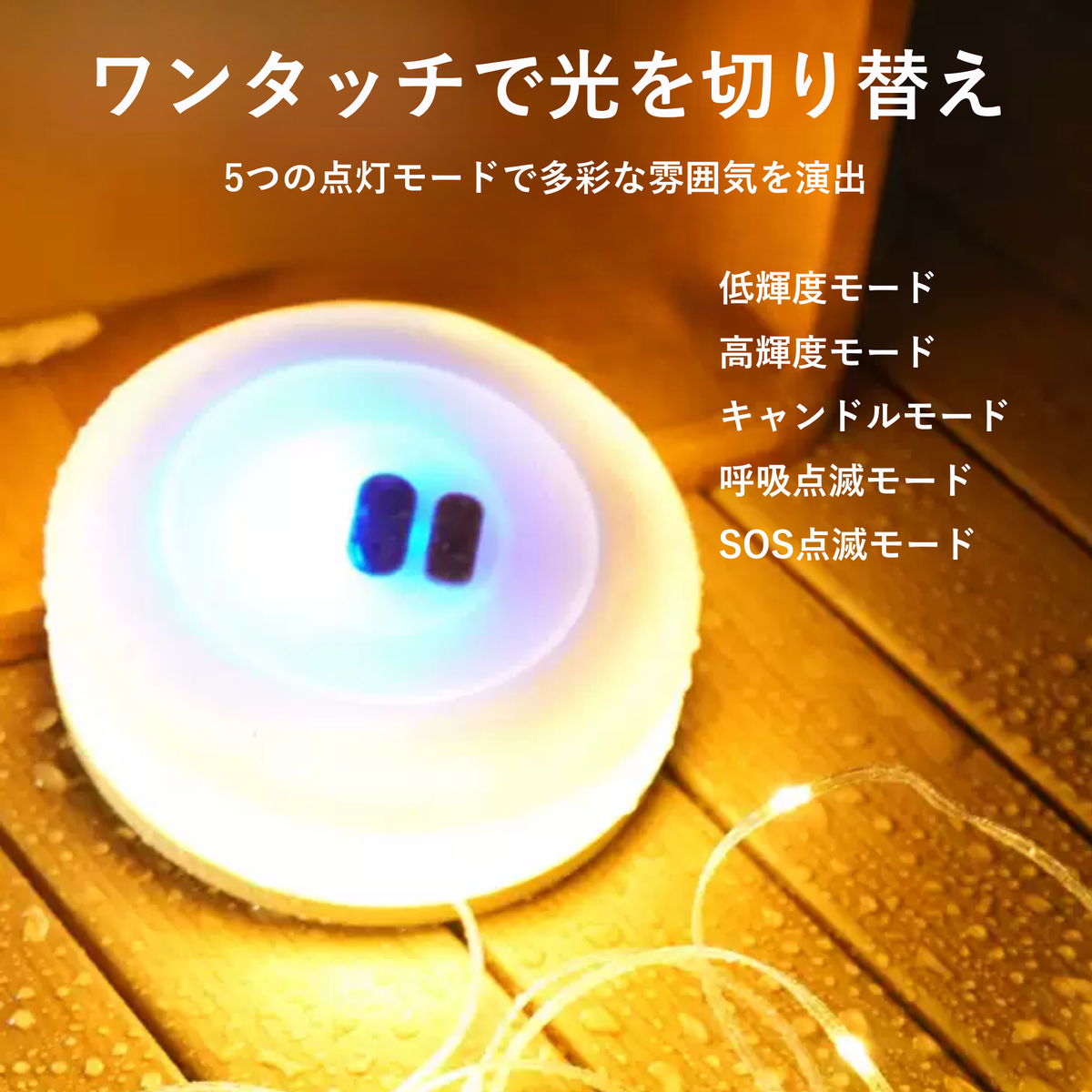 Peir グロウライン LEDストリングライト（20m）