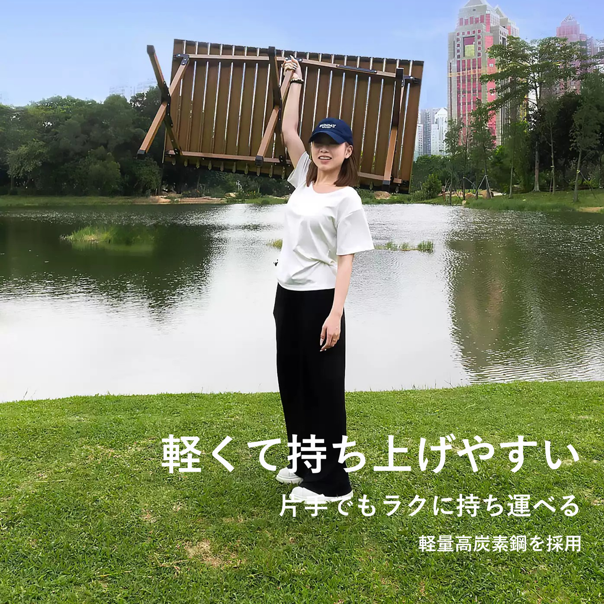 Peir ロールテーブル｜折りたたみ式アウトドアテーブル